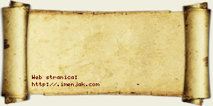 Nadja Bulović vizit kartica